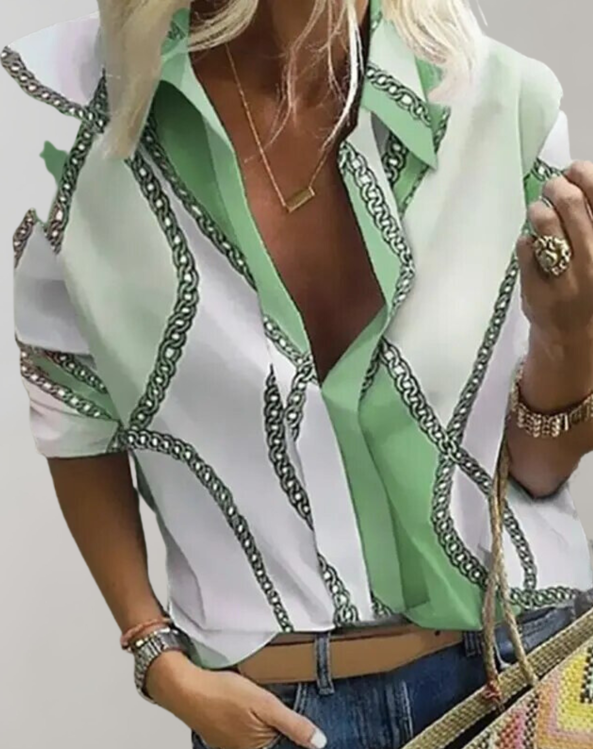 Women's Long Sleeve Silk Blouse for Work and Evenings