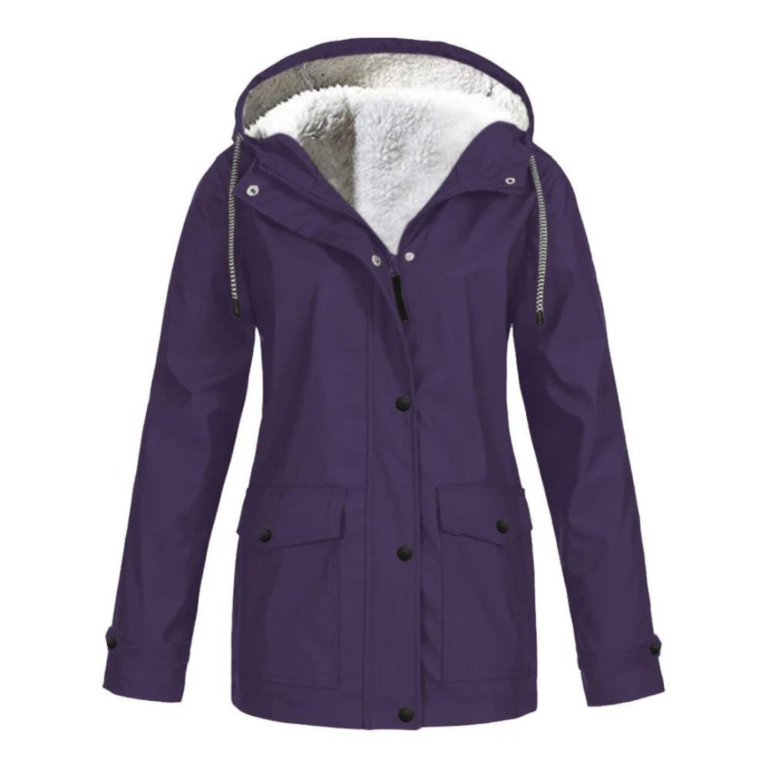 Sophie - Women's Windproof Hooded Rain Jacket (Plus Size Available)