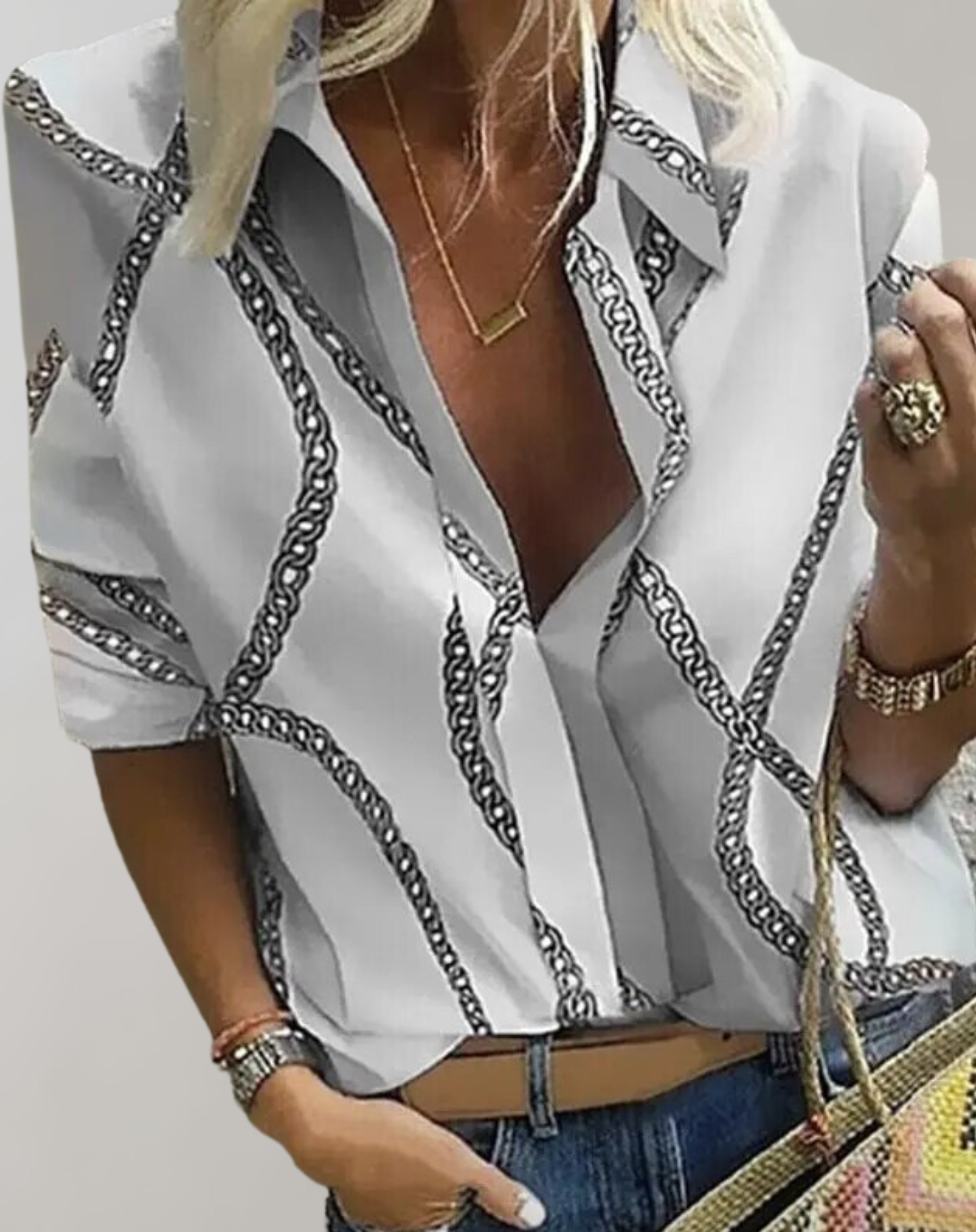 Women's Long Sleeve Silk Blouse for Work and Evenings
