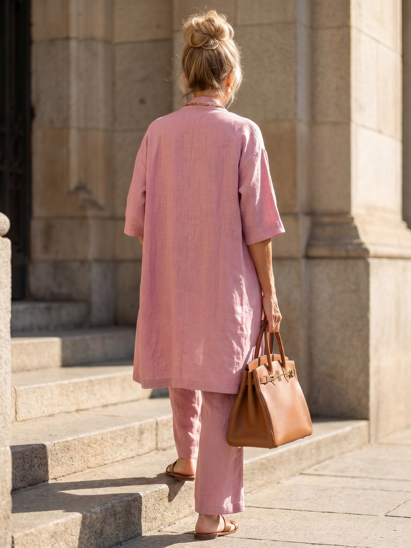 Shannon - Women's Three Piece Set with Long Cardigan