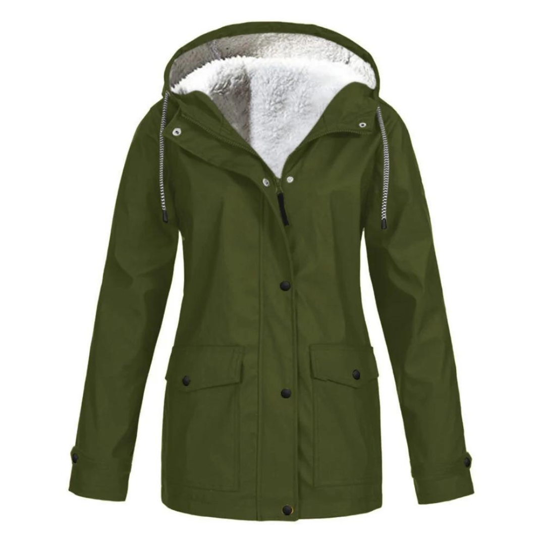 Sophie - Women's Windproof Hooded Rain Jacket (Plus Size Available)