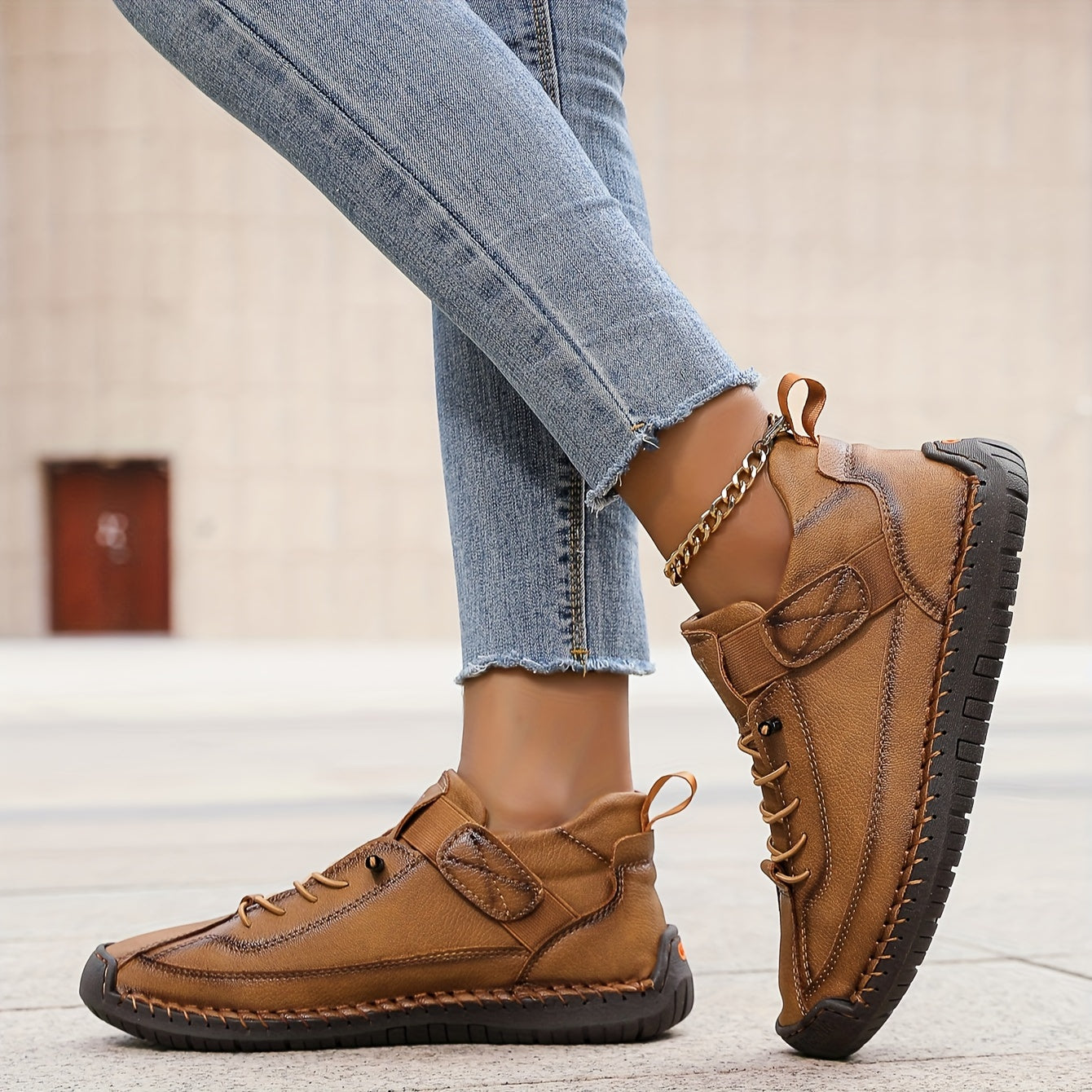 Scarpe basse leggere e confortevoli da donna con soletta ammortizzata