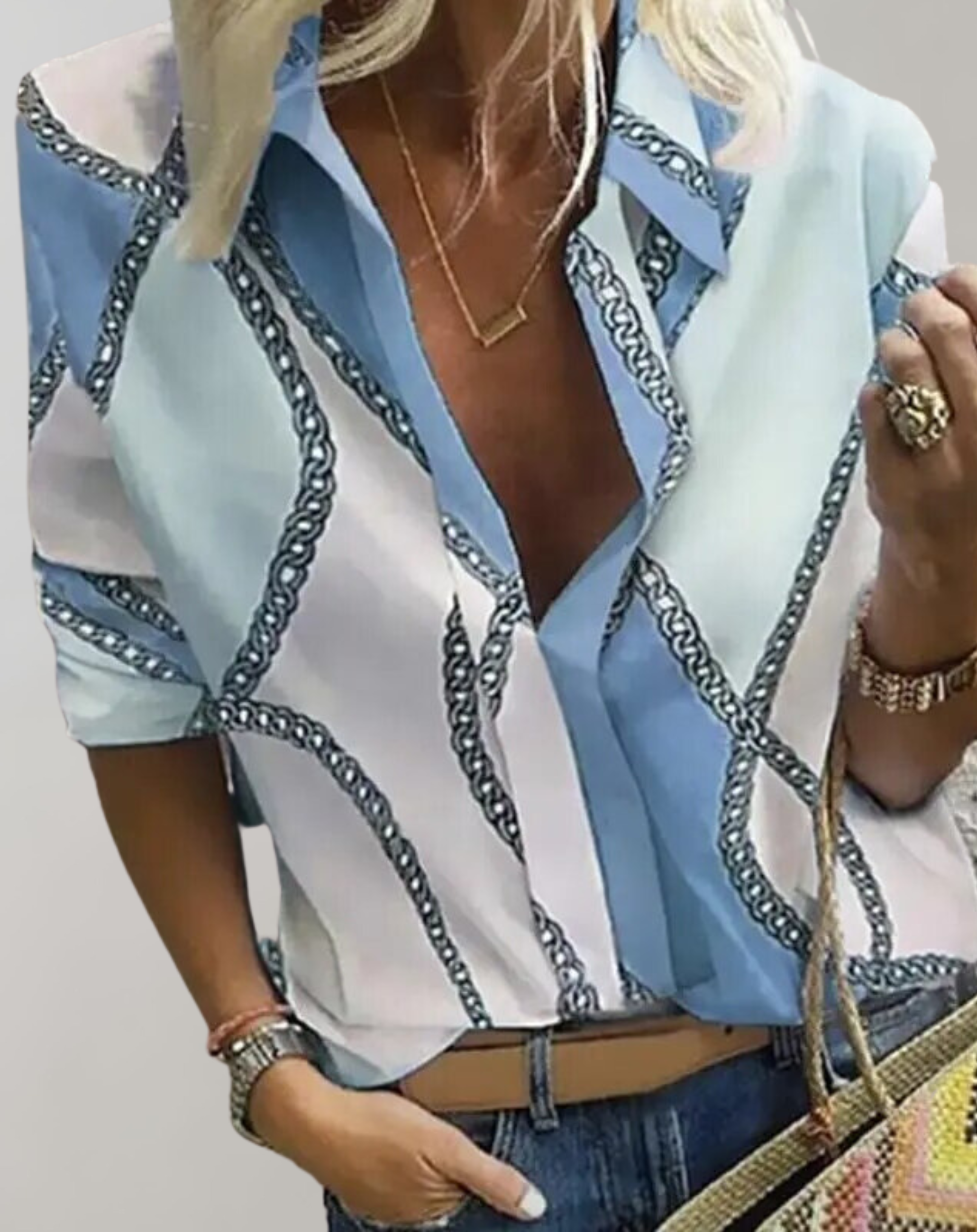 Women's Long Sleeve Silk Blouse for Work and Evenings