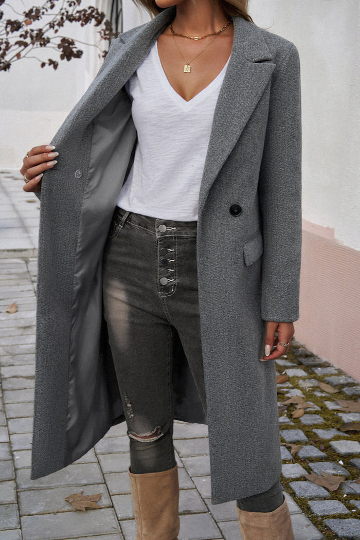 Ayvah - Women's Elegant Tailored Long Winter Coat