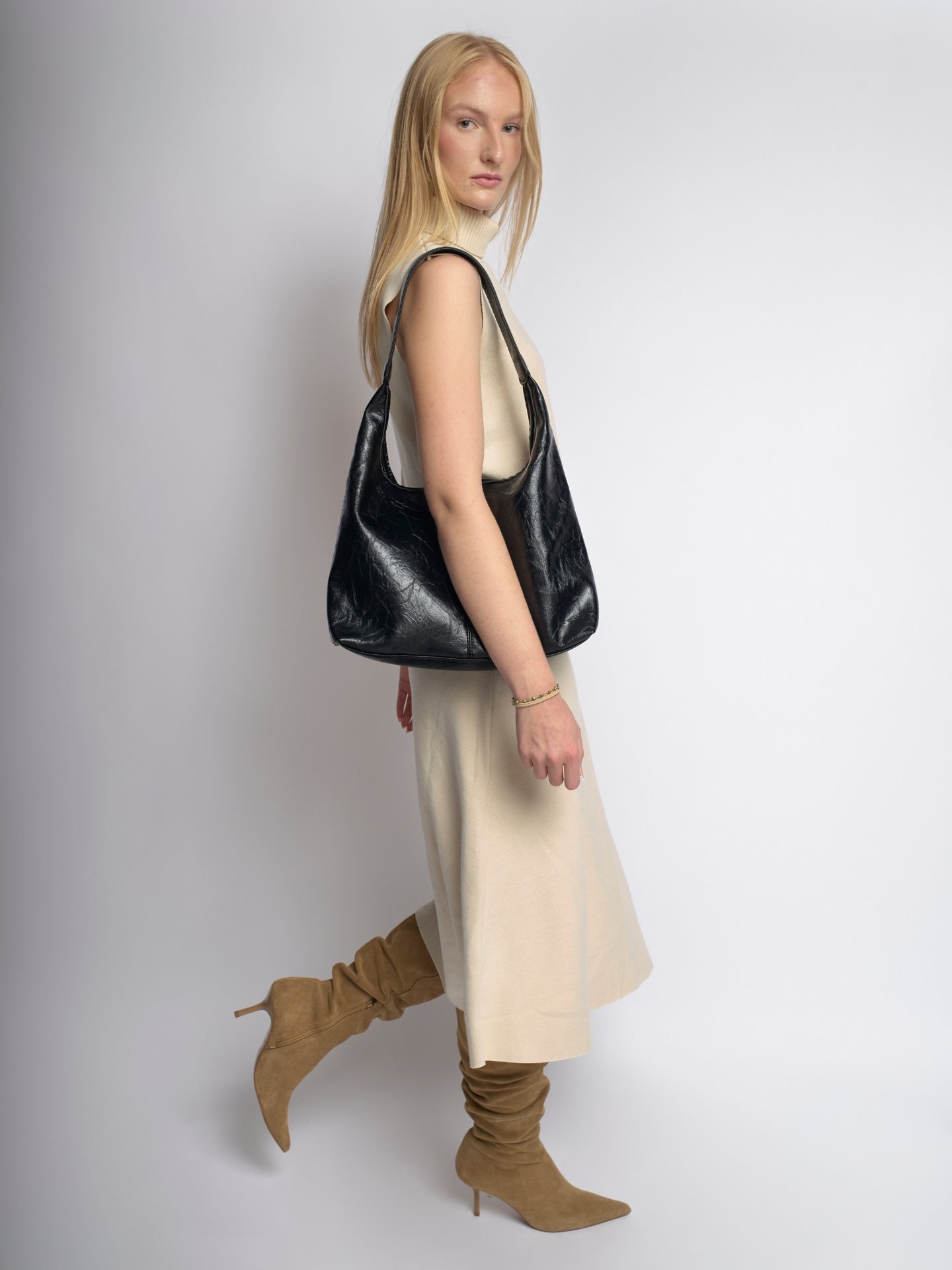 City Mood - Borsa tote effetto pelle morbida