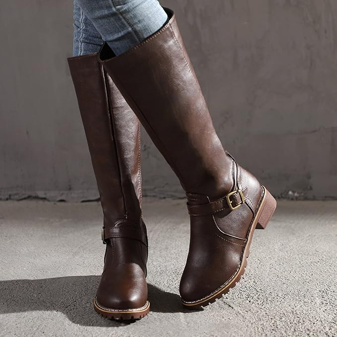 Ada - Women's Knee-High Riding Boots - photo 6