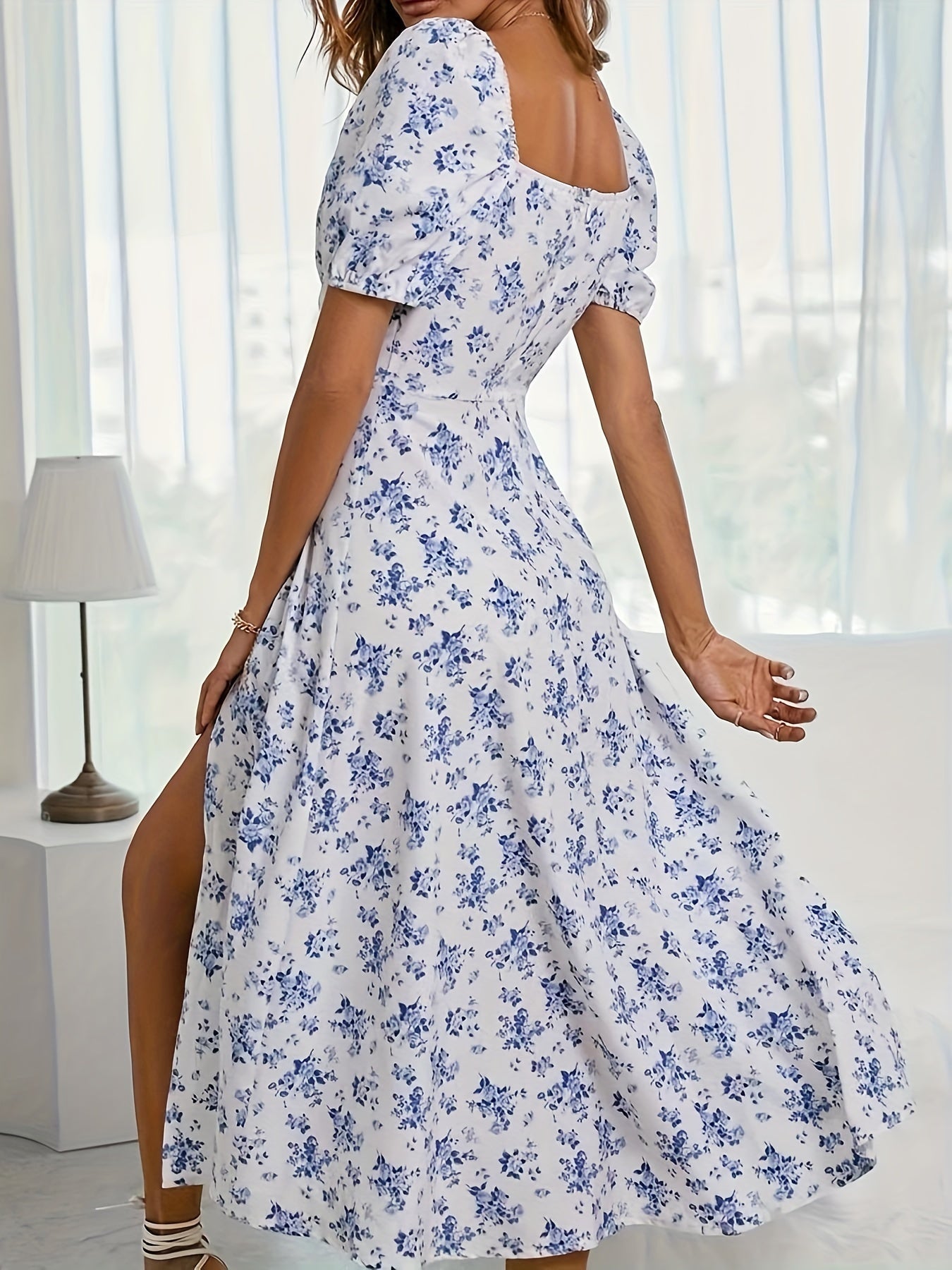 Imogen - Women's Floral Midi Dress