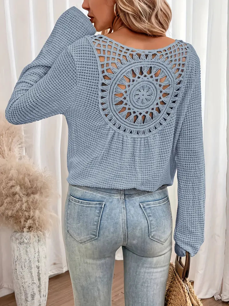 Miranda - Women's V-Neck Sweater