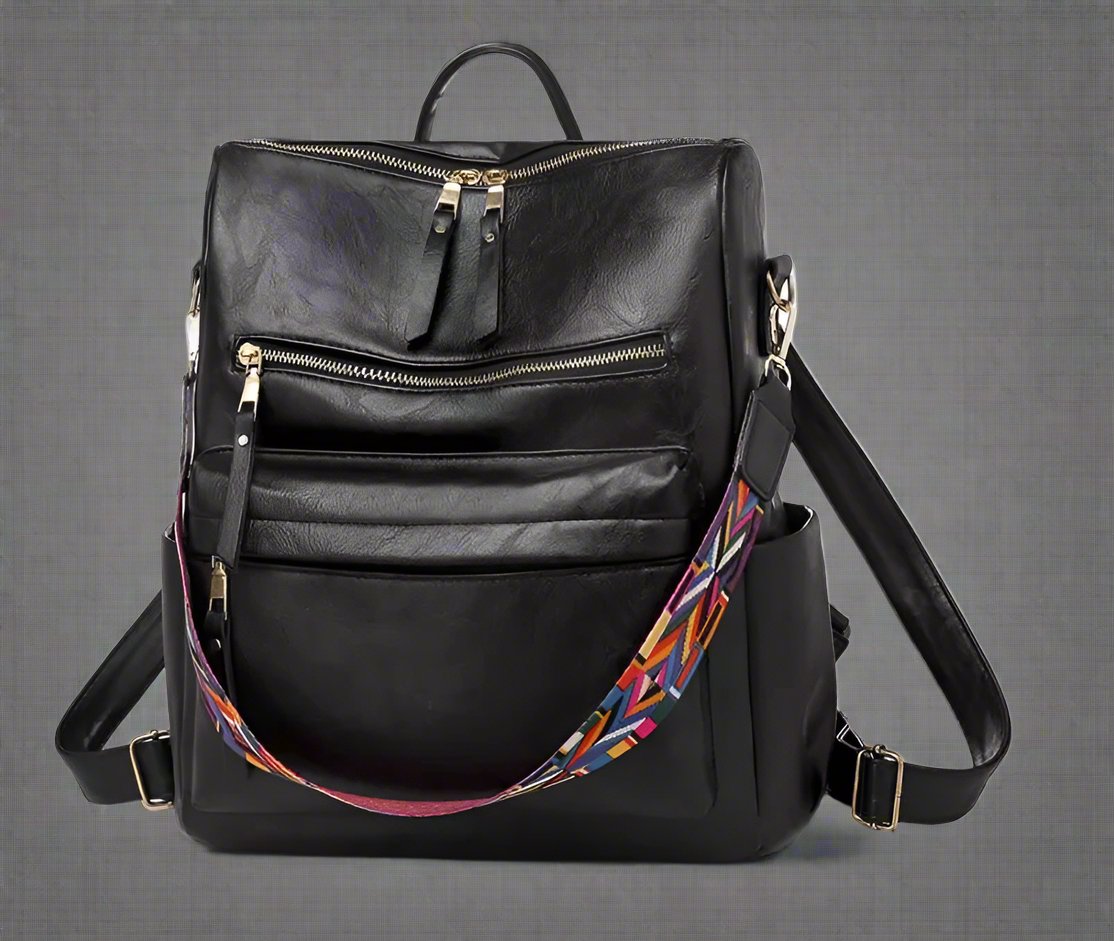 Mabel - Women's Vegan Leather Backpack