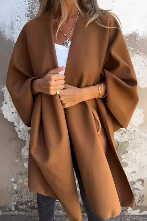 Casey - Women's Draped Shawl Cape Elegant and Cozy Layering