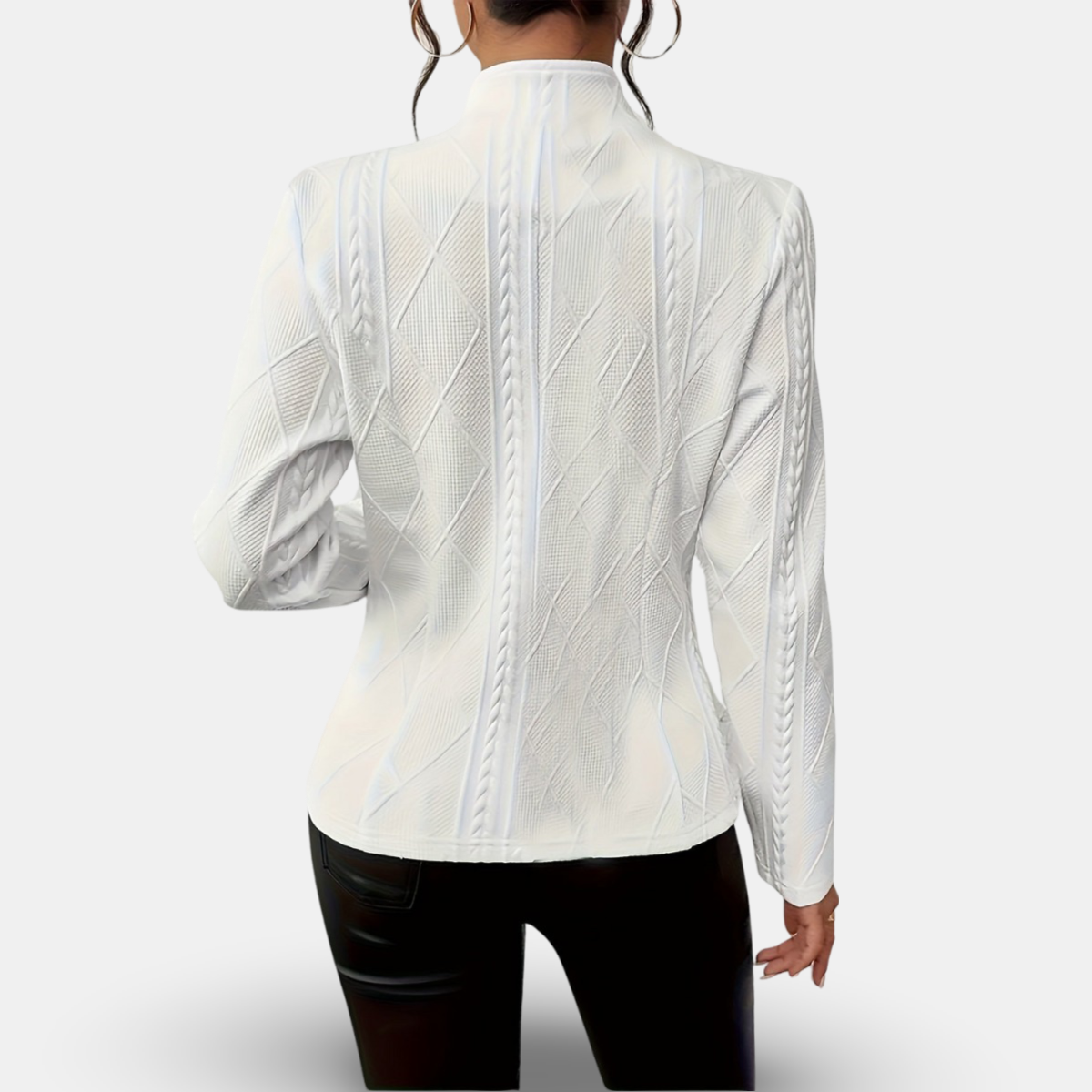 Clara - Women's Buttoned Blazer Jacket
