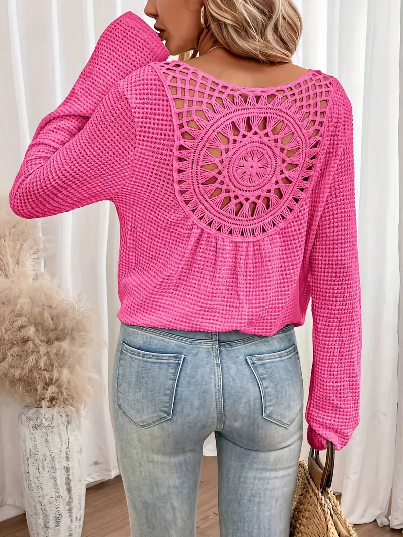 Miranda - Women's V-Neck Sweater