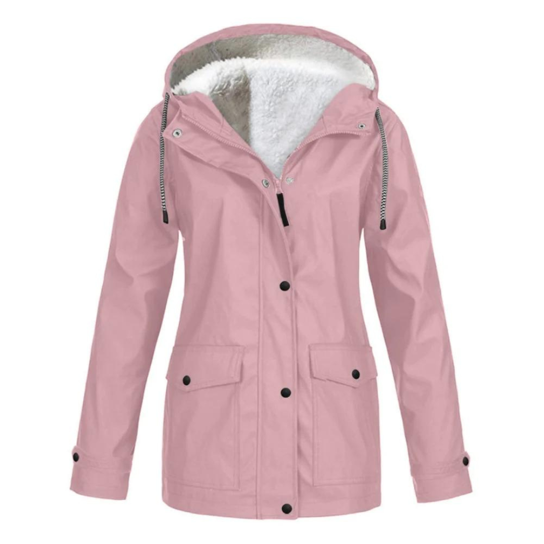 Sophie - Women's Windproof Hooded Rain Jacket (Plus Size Available)
