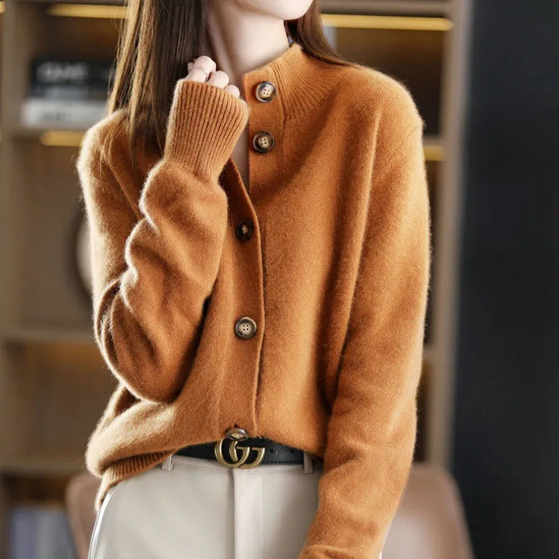 Harper - Women's Relaxed Fit Cozy Knit Cardigan