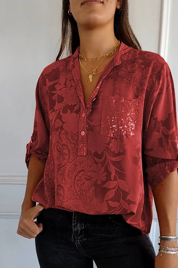 Abigail - Women's Sequin Top (Plus Size Available) - photo 7