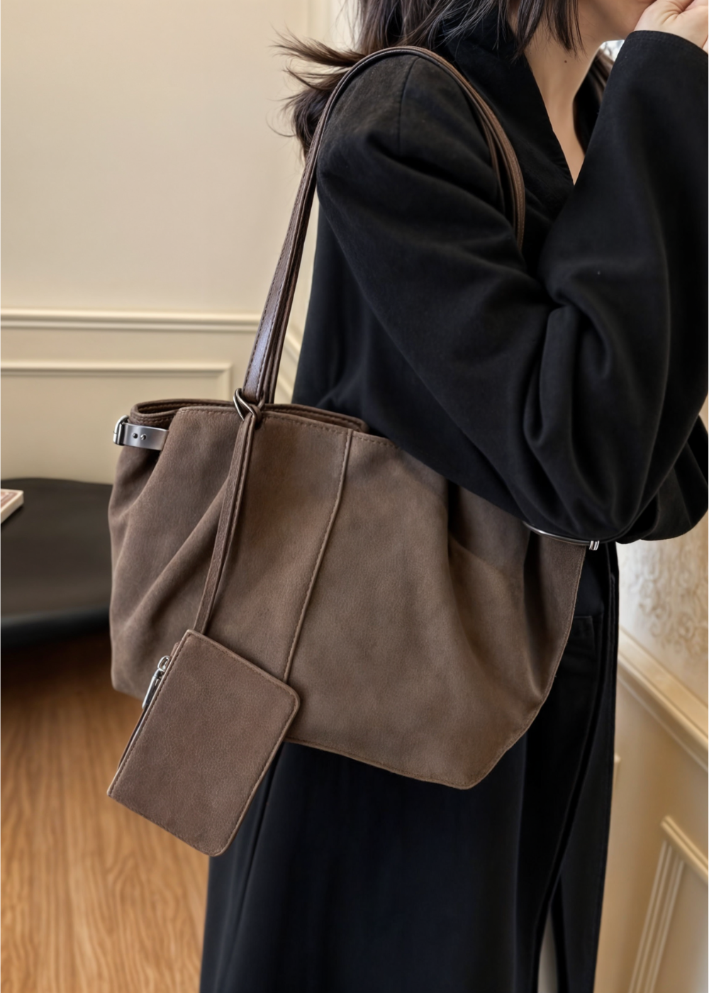 Arden - Women's Suede Bag BB