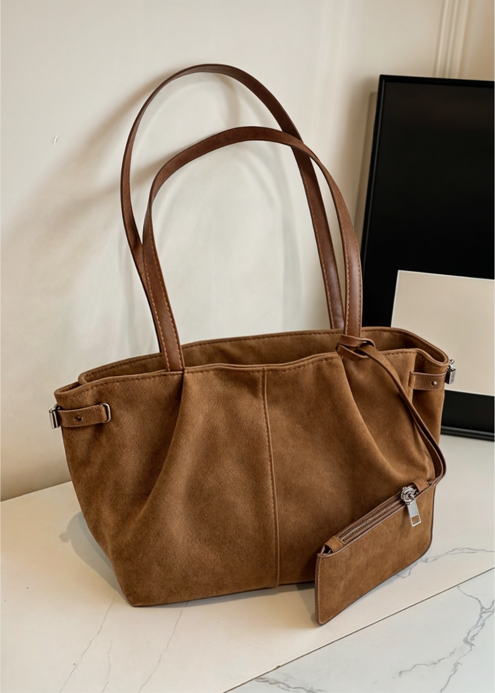 Arden - Women's Suede Bag BB