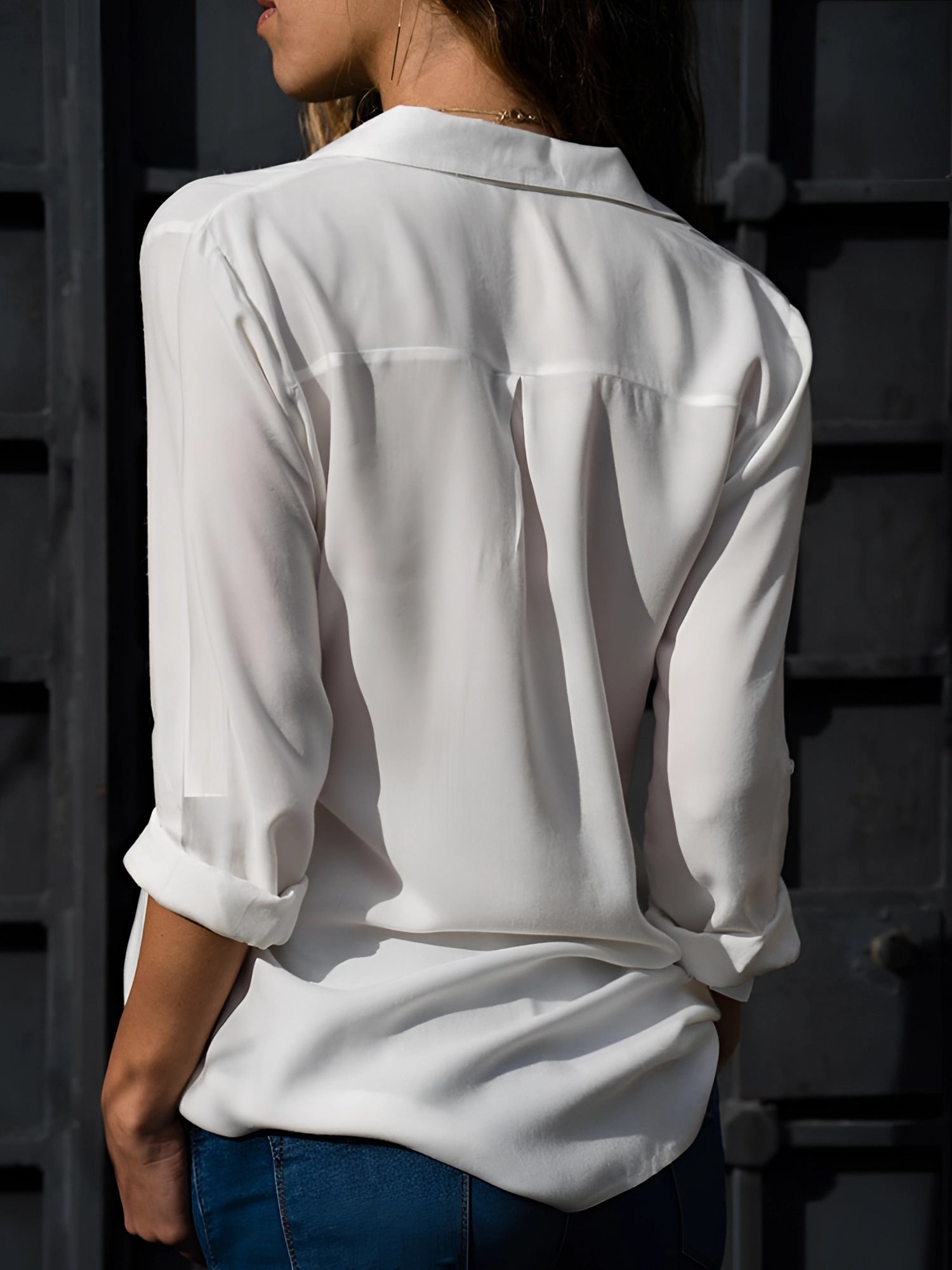Amelie - Camicetta da donna con scollo a V