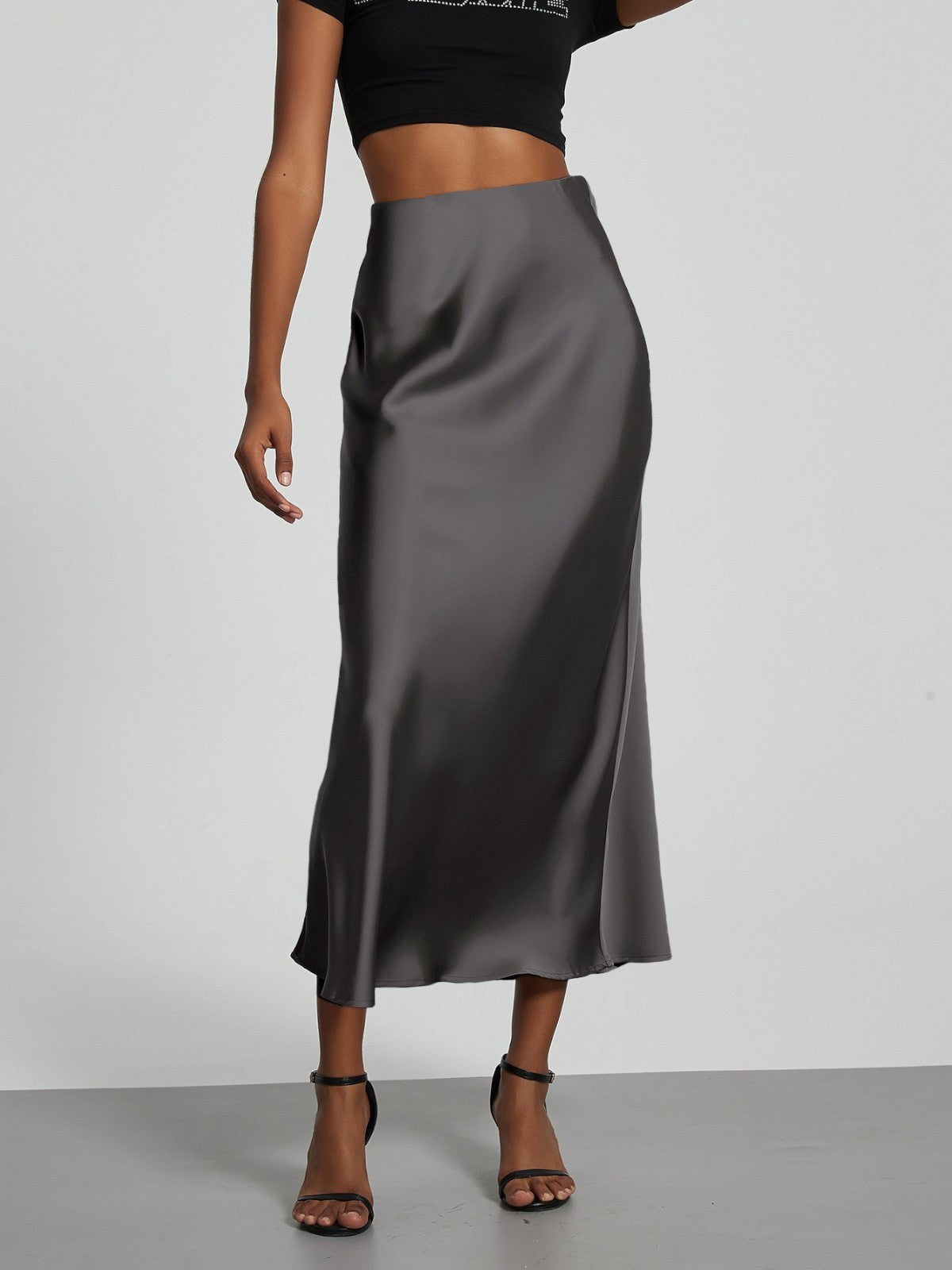 Angelica - Women's Asymmetrical Wrap Loungewear Skirt