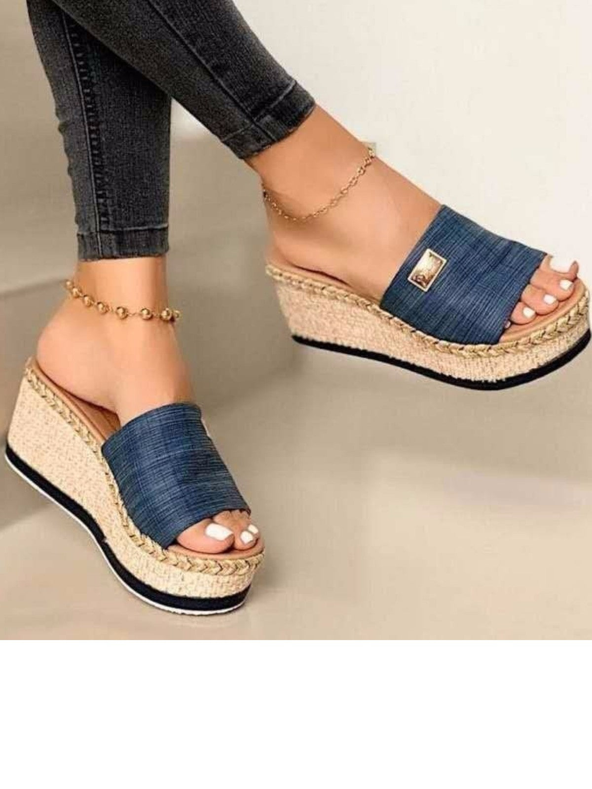Arabella - Women's Summer Wedge Open-Toe Sandals
