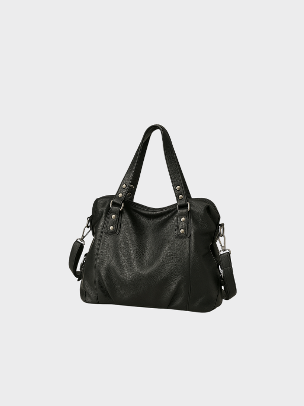Eleanor - Women's Large Structured Leather Handbag