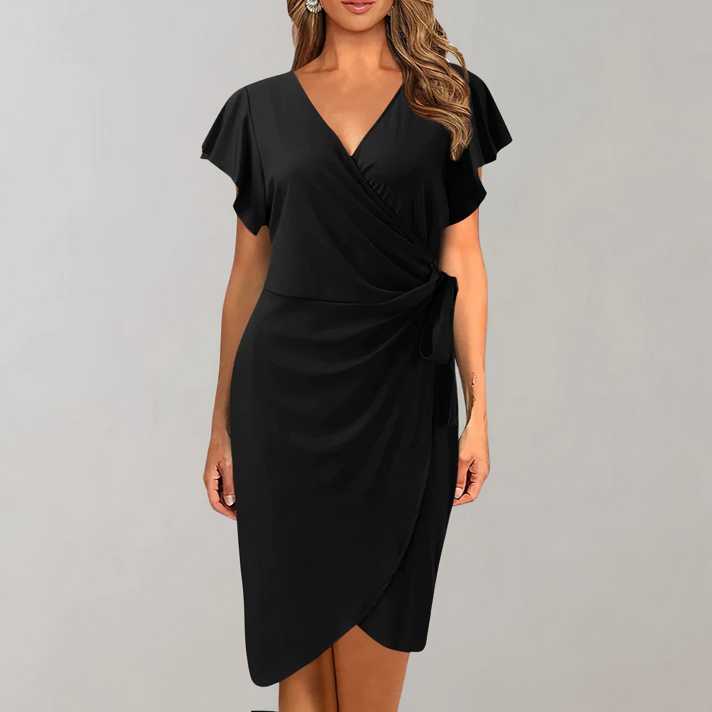 Ailsa - Women's Wrap Dress Sophisticated and Stylish