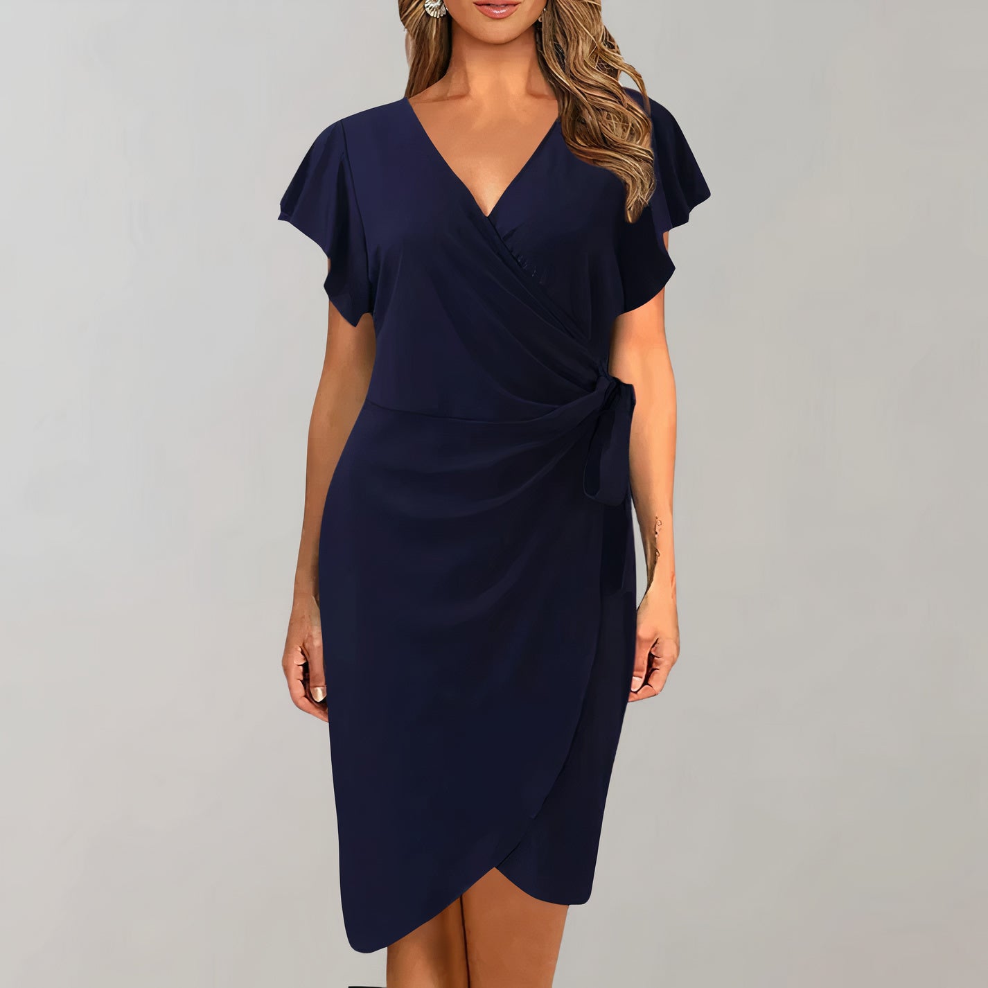 Ailsa - Women's Wrap Dress Sophisticated and Stylish