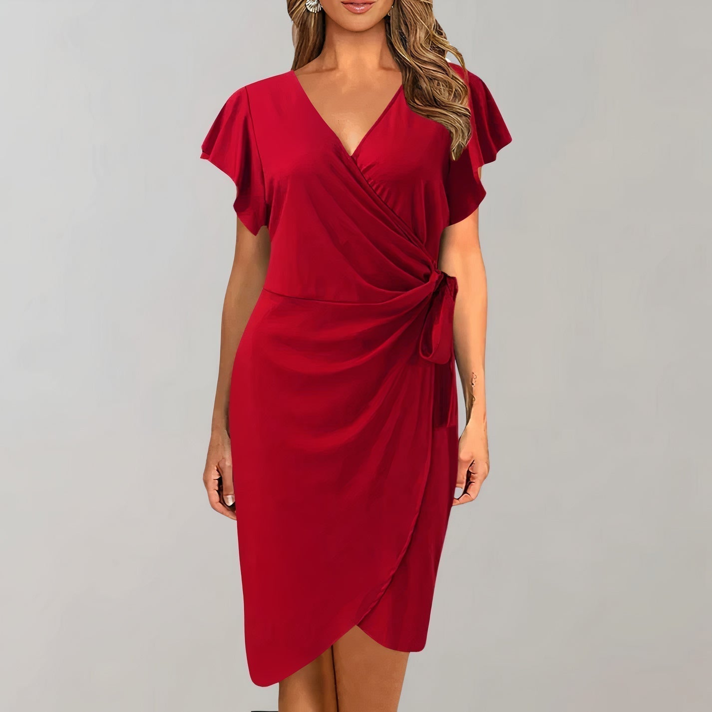 Ailsa - Women's Wrap Dress Sophisticated and Stylish