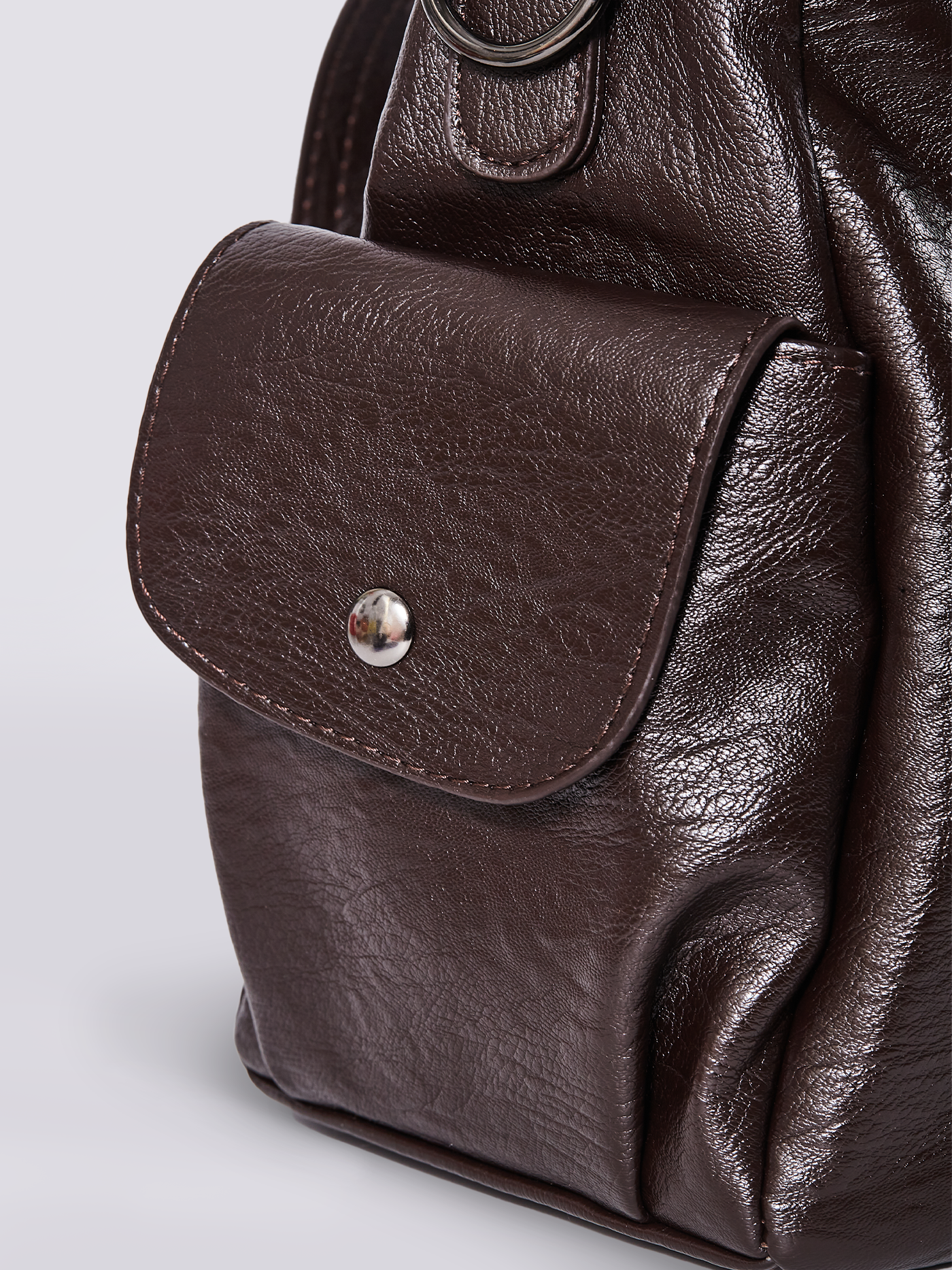 Eleganza quotidiana - Borsa tote in pelle nera