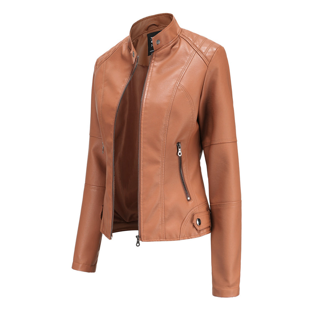 Audrey - Women's Tailored Leather Jacket