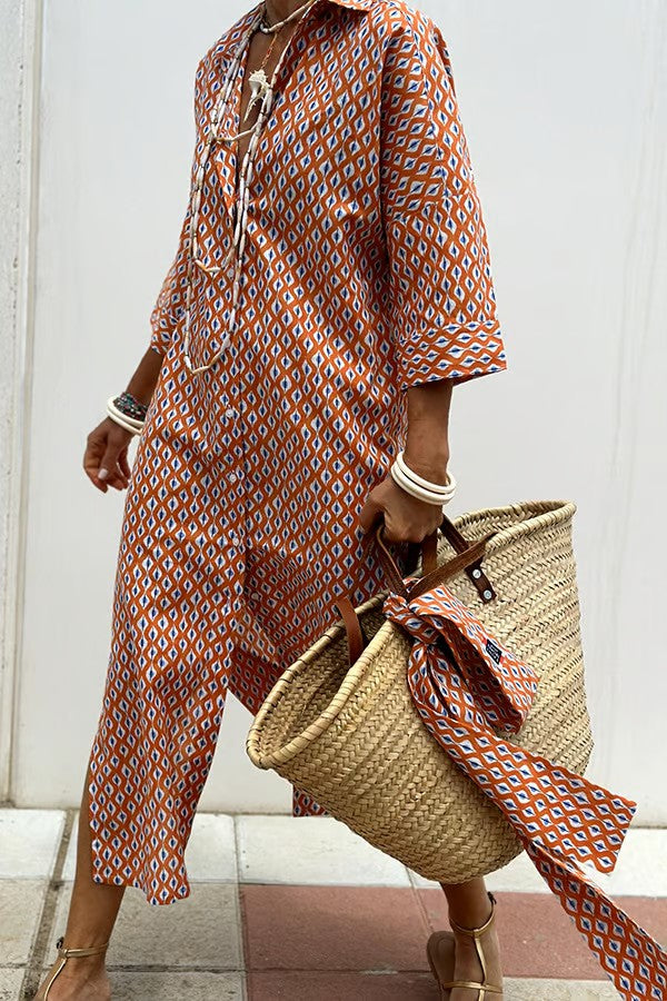 Dames Polo Midi Zomerjurk -  Vivienne