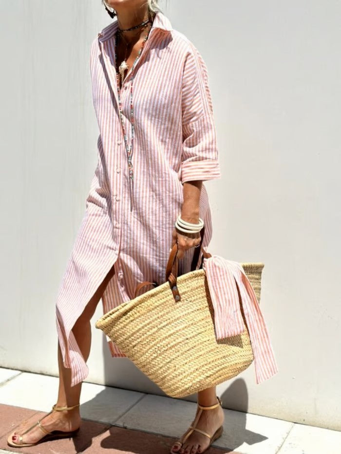 Dames Polo Midi Zomerjurk -  Vivienne