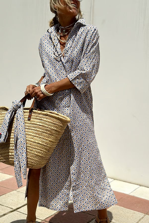 Dames Polo Midi Zomerjurk -  Vivienne