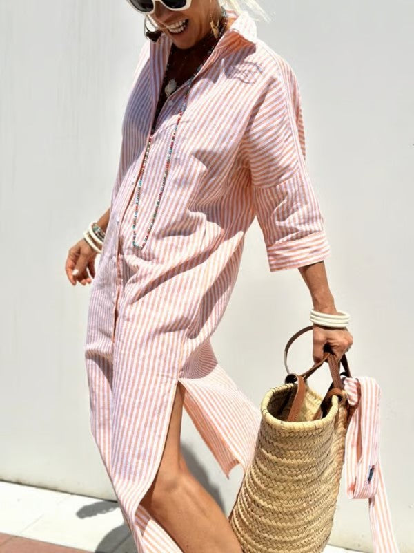 Dames Polo Midi Zomerjurk -  Vivienne