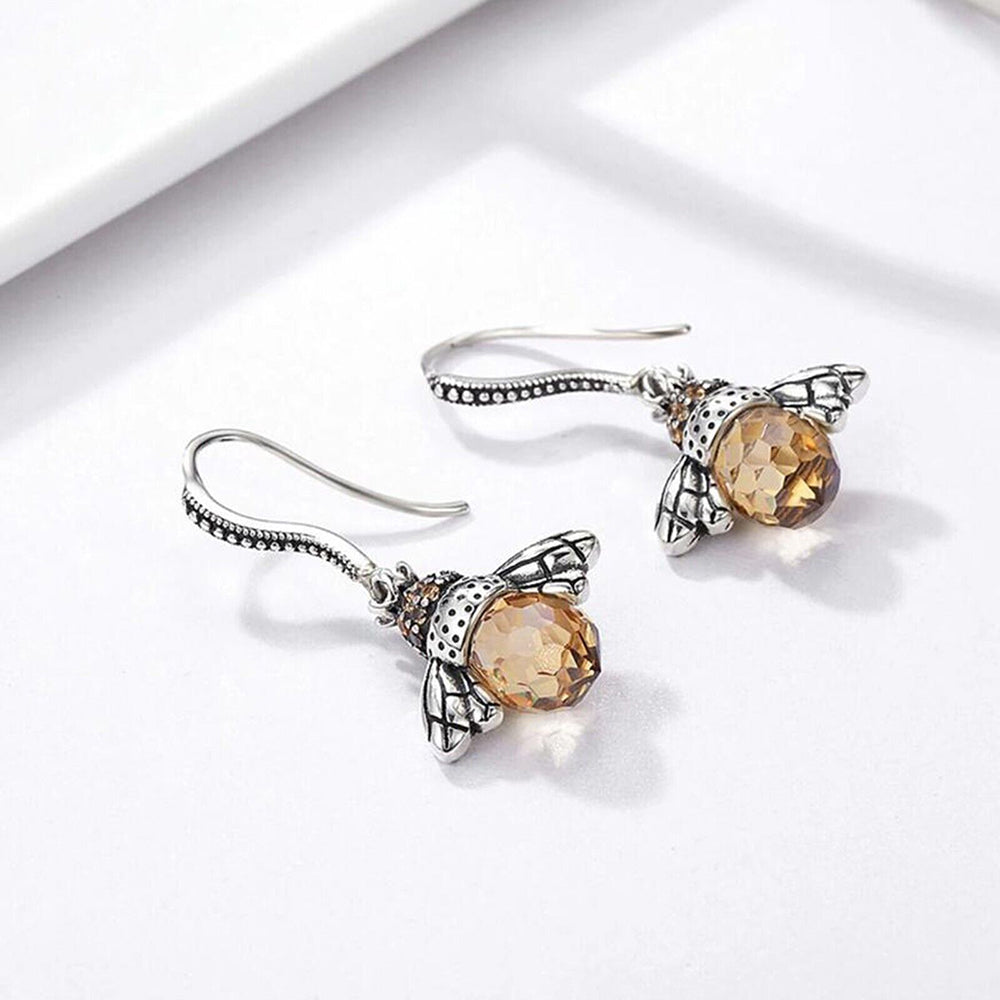 Edith - Women's Dancing Bee Earrings