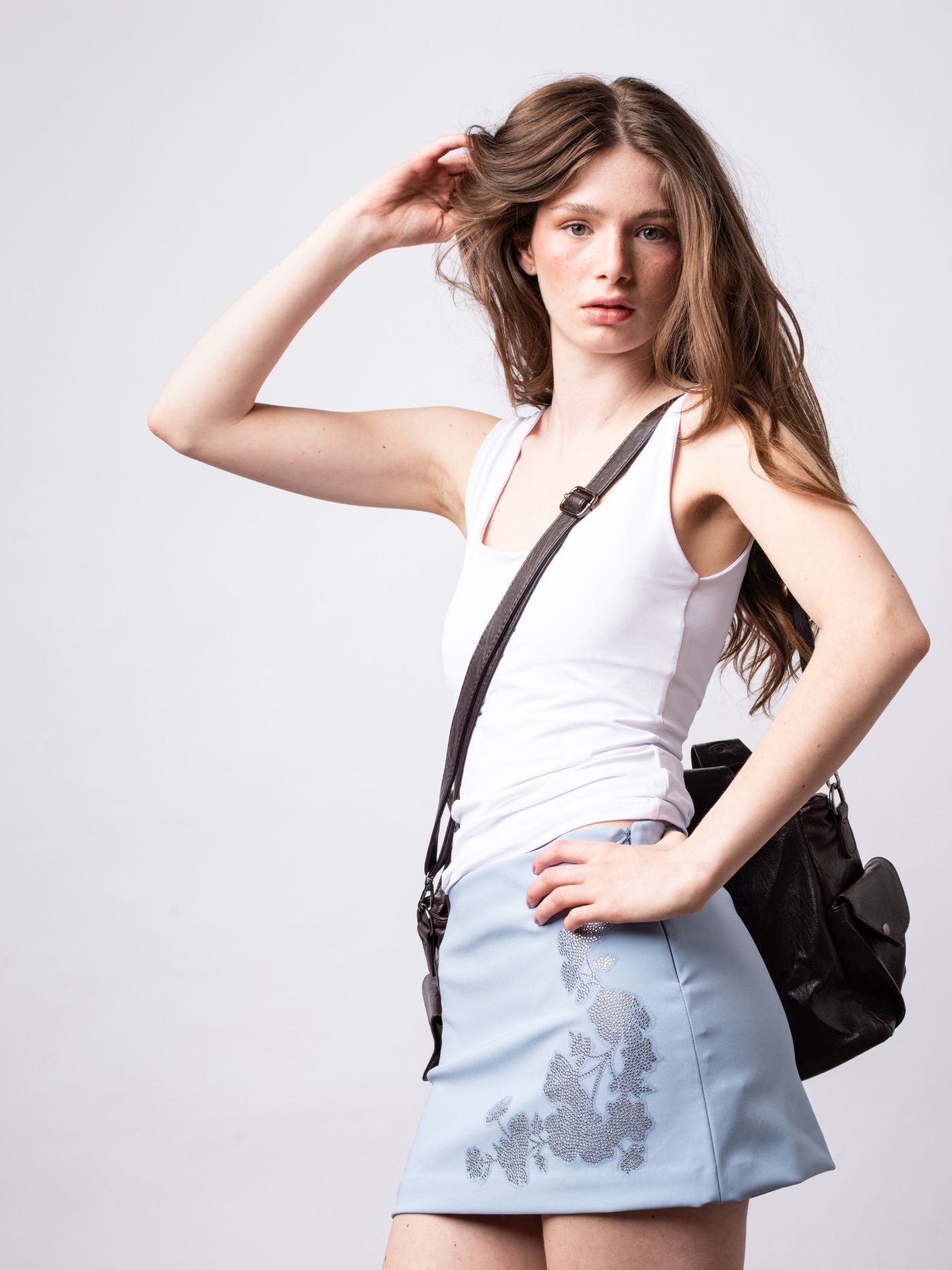 Eleganza quotidiana - Borsa tote in pelle nera