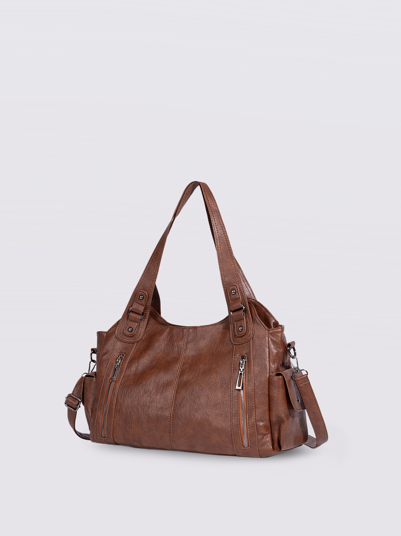 Eleganza quotidiana - Borsa tote in pelle nera