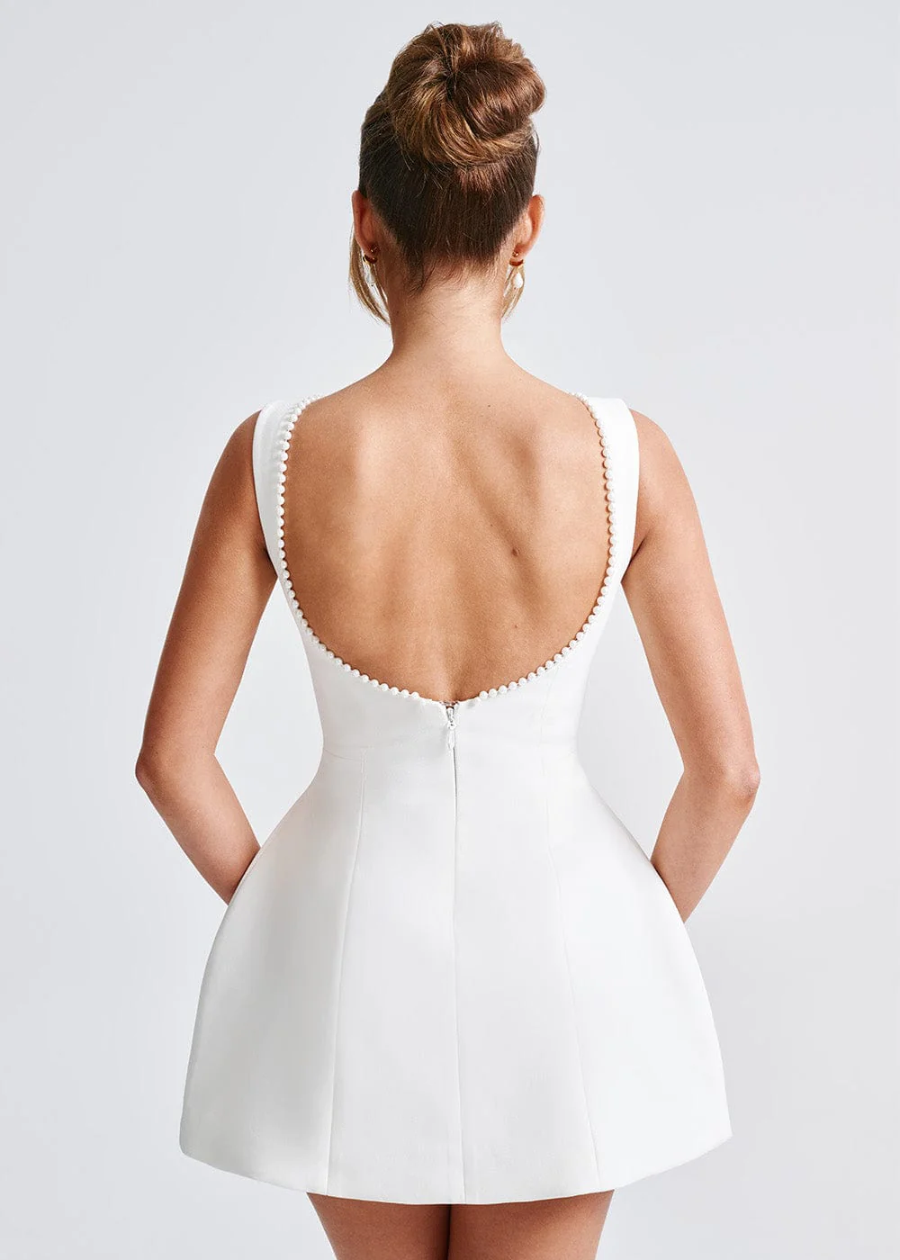 Eloisa - Women's Pearl Mini Dress
