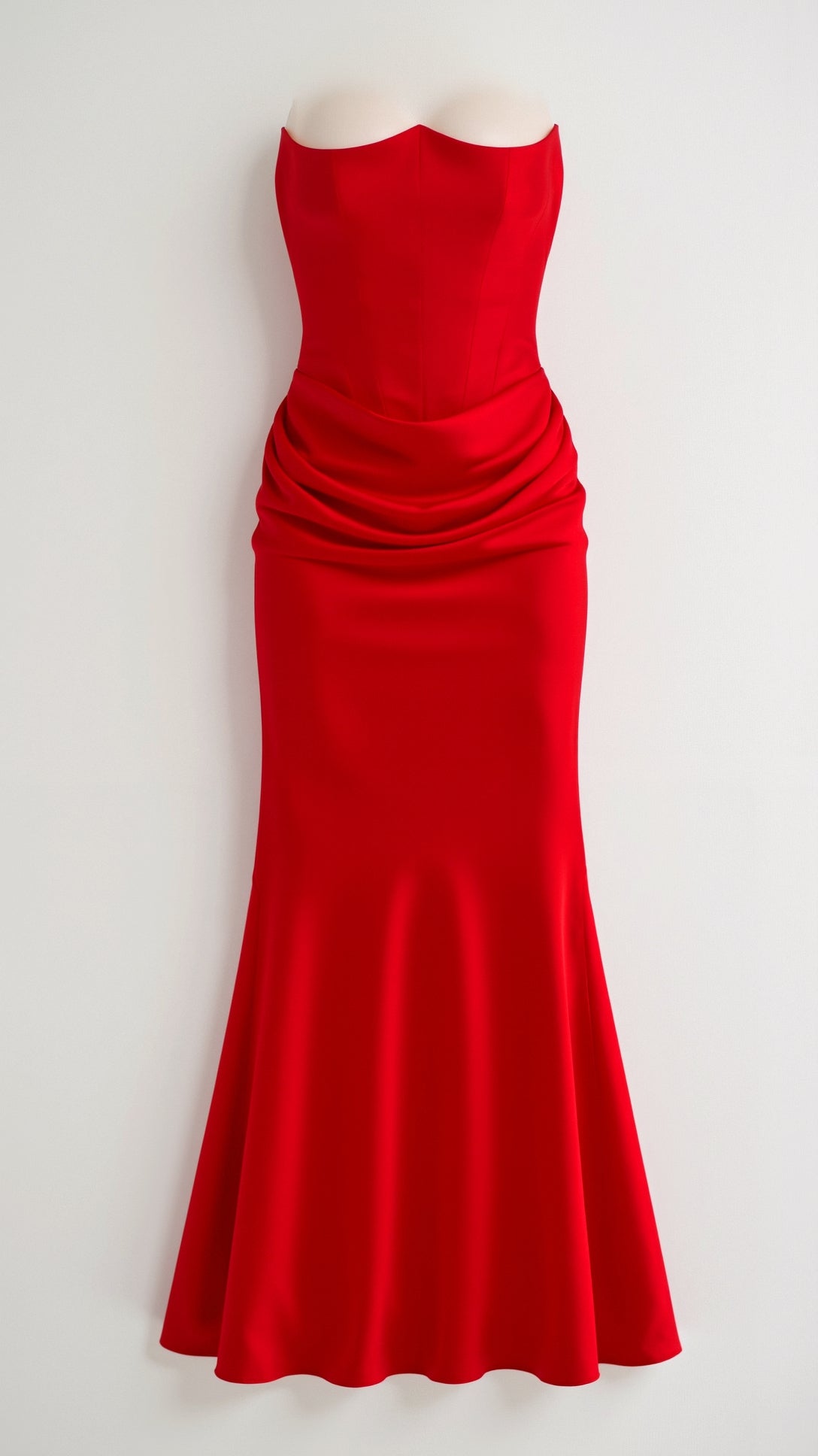 Fleur - Women's Elegant Wedding Guest Column Maxi Dress