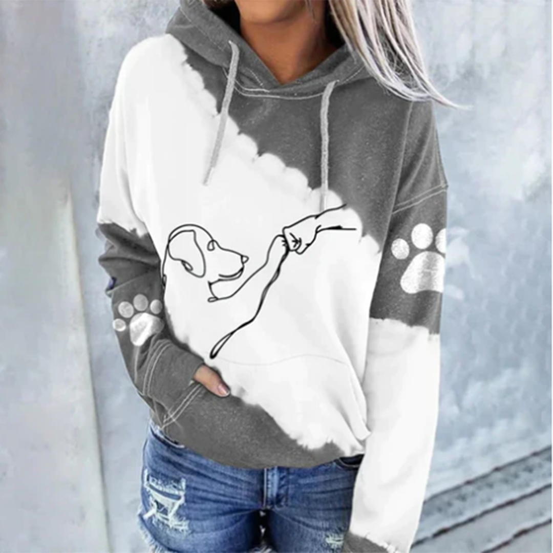 Amara - Women's Pet Lover Hoodie Cozy and Stylish for Casual Days