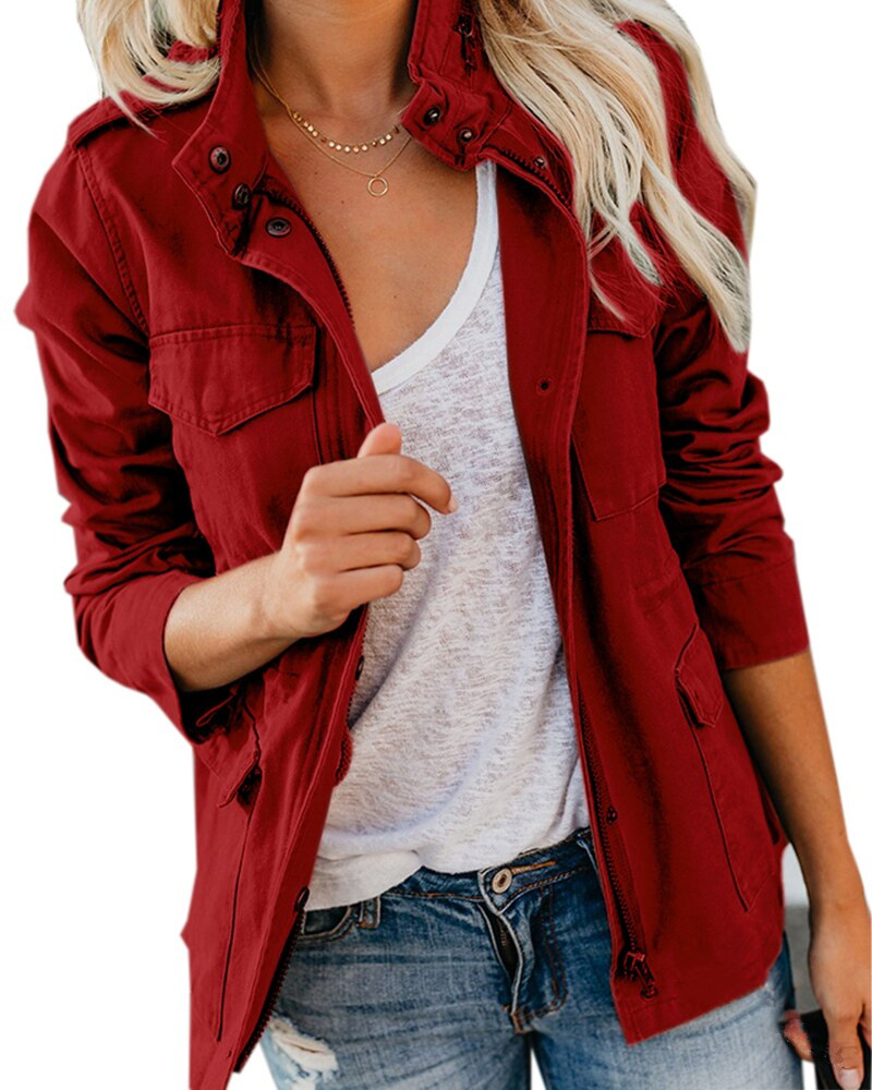 Giselle - Women's Intermediate Jacket and Autumn Jacket with Pockets