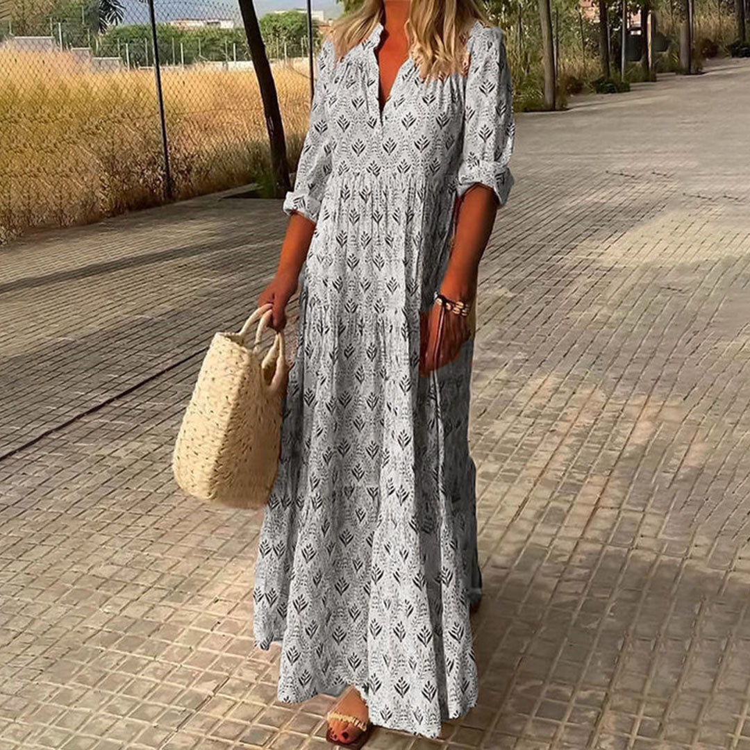 Susan - Maxi abito boho da donna (taglie forti disponibili)
