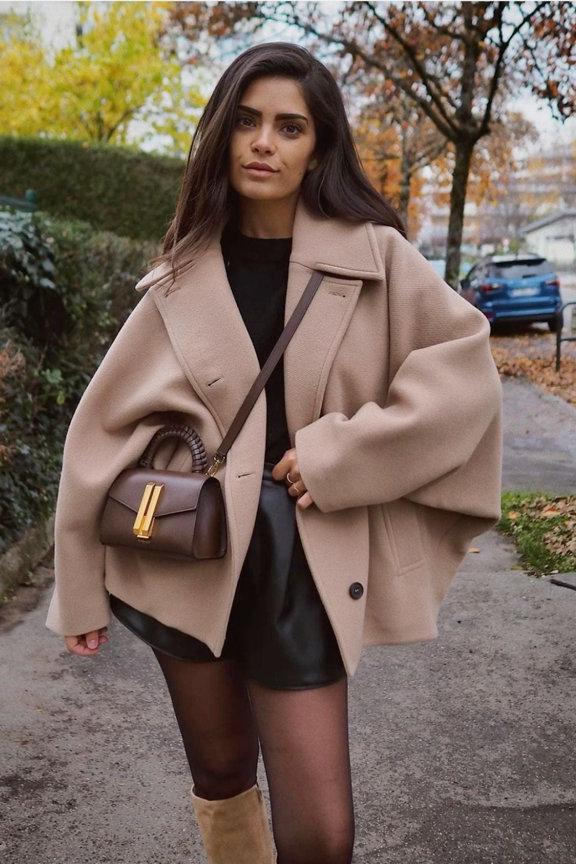 Elyse - Women's Knit Coat for Effortless Fall Style