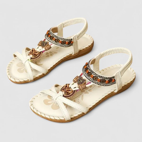 Katrijn | Stijlvolle Dames Orthopedische Boho Sandalen