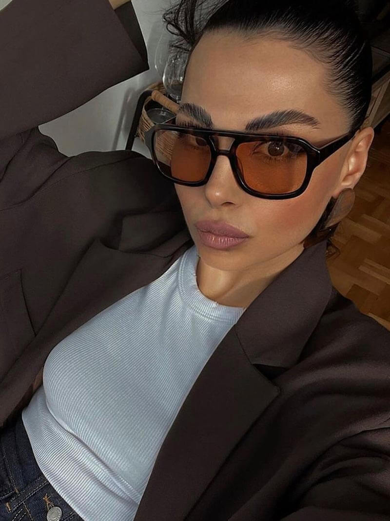 Ember - Women's Retro Sunglasses for a Vintage Flair
