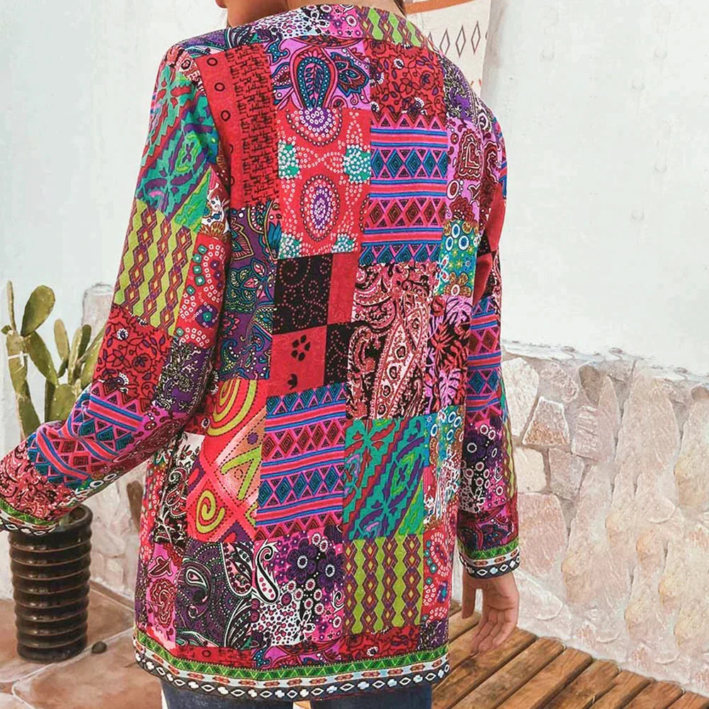 Jovie - Veste légère à imprimé floral pour femme (grandes tailles disponibles)