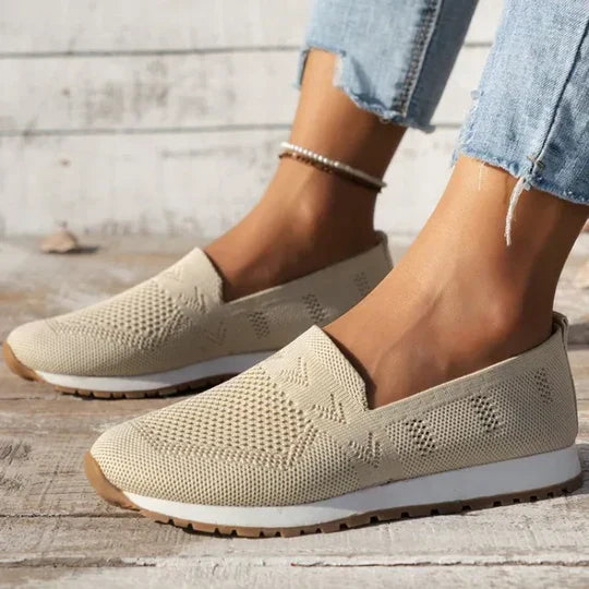 Alexis - Women's Slip-On Knit Sneakers