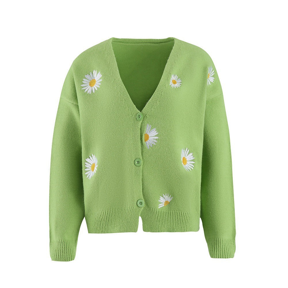 Mireya - Women's Fresh Floral Cardigan