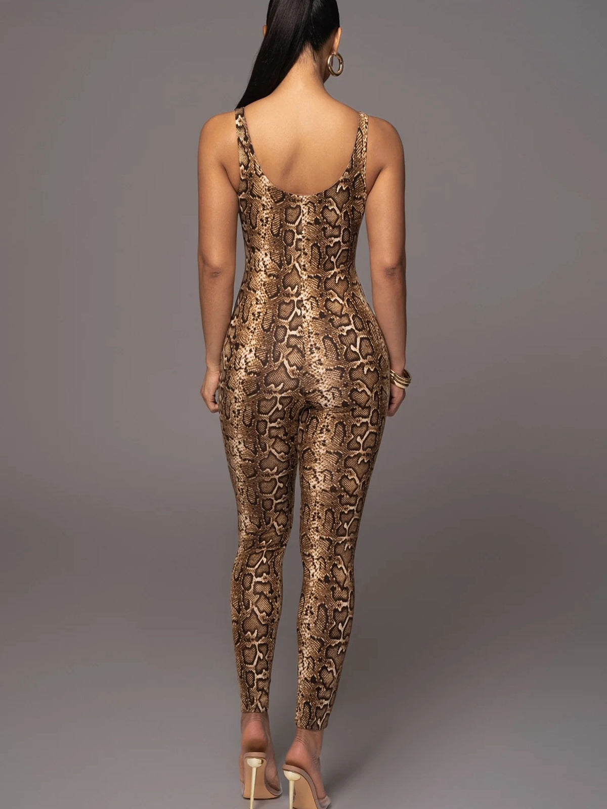 Aerin - Tuta con stampa leopardata da donna
