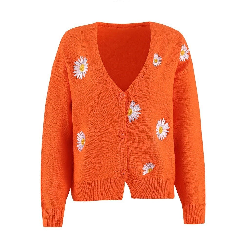 Mireya - Women's Fresh Floral Cardigan